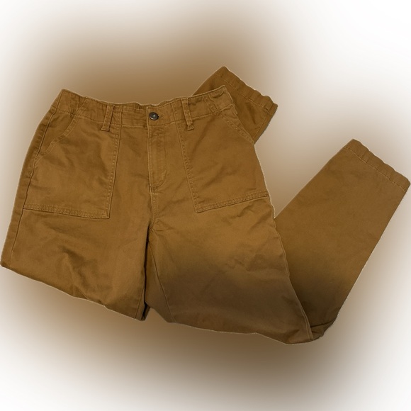 Cotton khaki pant. St John’s Bay. Like new. - Picture 1 of 4